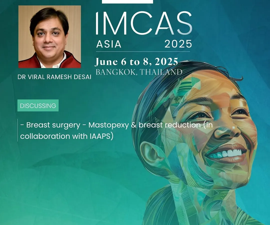 As an invited speaker at IMCAS Asia, one of the most prestigious aesthetic conferences, I had the honor of leading discussions on advanced breast surgery techniques like mastopexy (breast lift) and breast reduction. This reflects my commitment to staying at the forefront of surgical innovation.