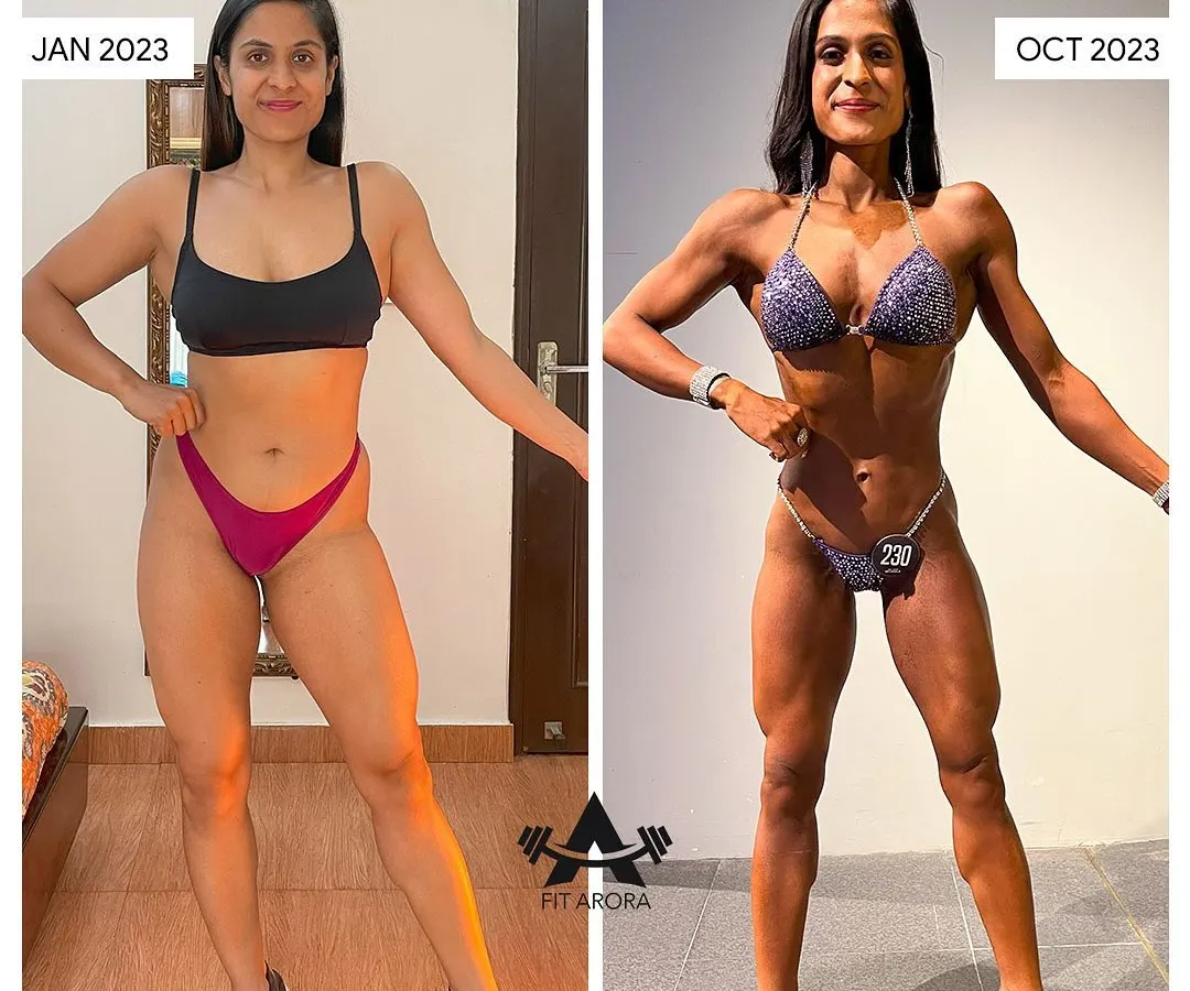 This is my own 10-month transformation, from starting my prep to stepping on stage. This journey wasn't just about getting lean; it was about discipline, pushing my limits, and understanding my body on a new level. I practice what I preach, and I know what it takes to achieve a goal, step by step.