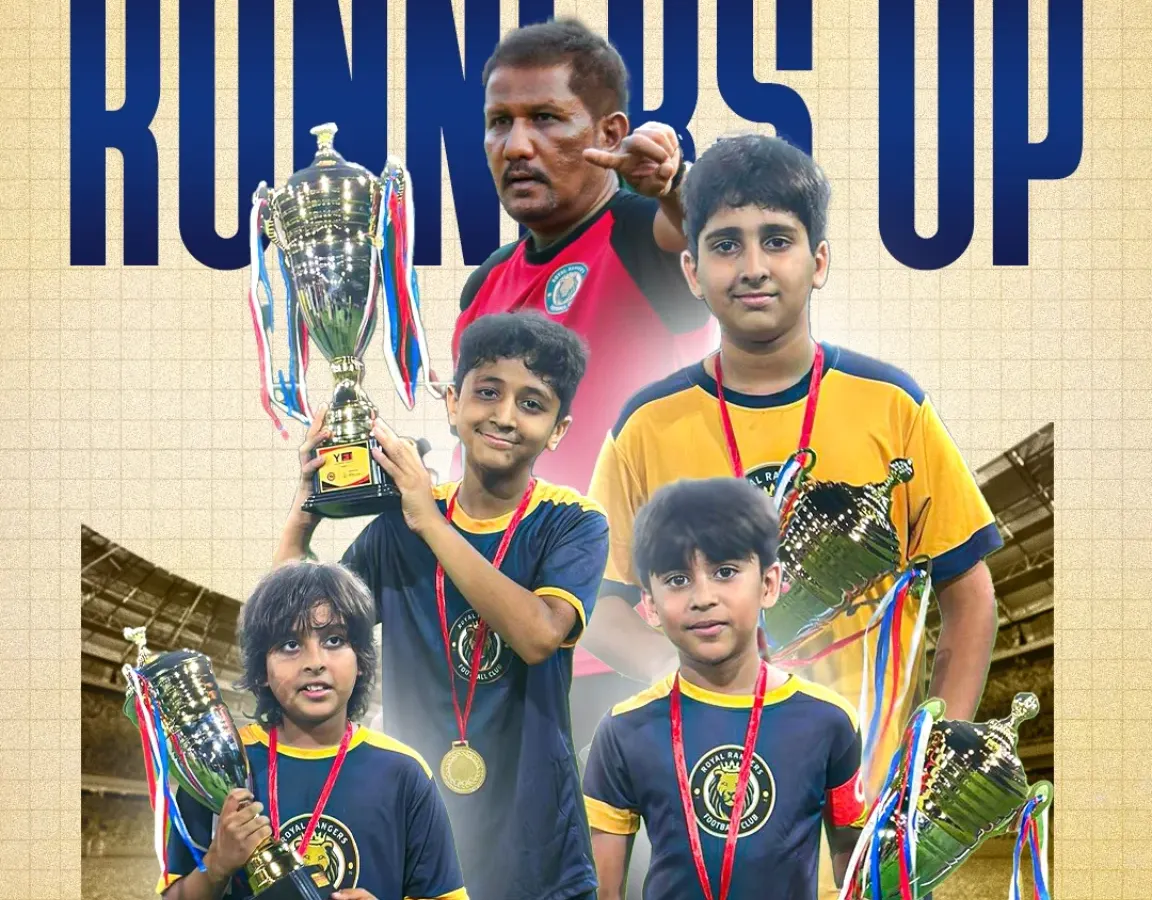 Securing the runners-up title at the HCL Future Stars Tournament. This moment represents our U-12 team's resilience, hard work, and the spirit of fighting together until the final whistle. Every tournament is a step forward in our journey.