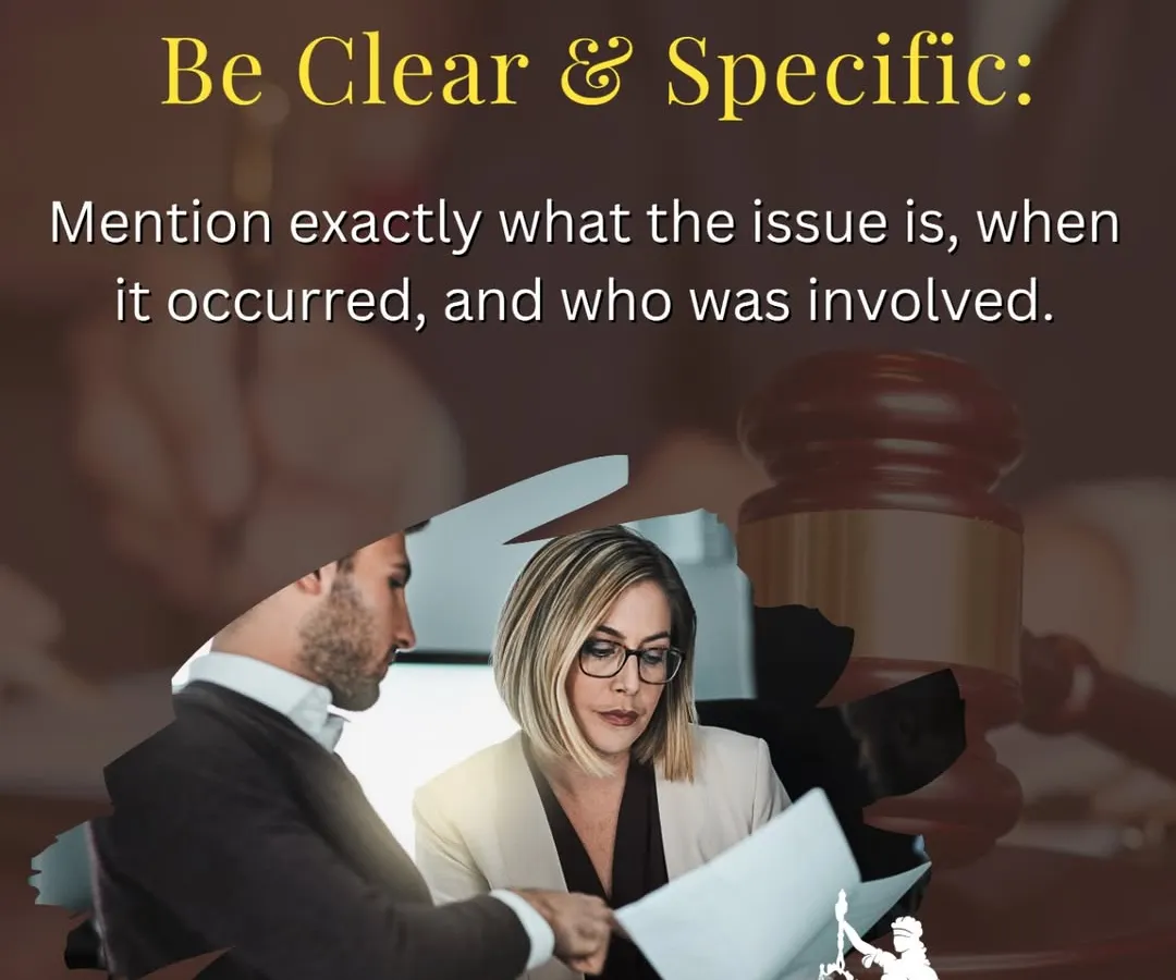 The first step in a strong complaint is clarity. I guide you in detailing exactly what the issue is, when it happened, and which company or person was involved to build a solid foundation for your case.
