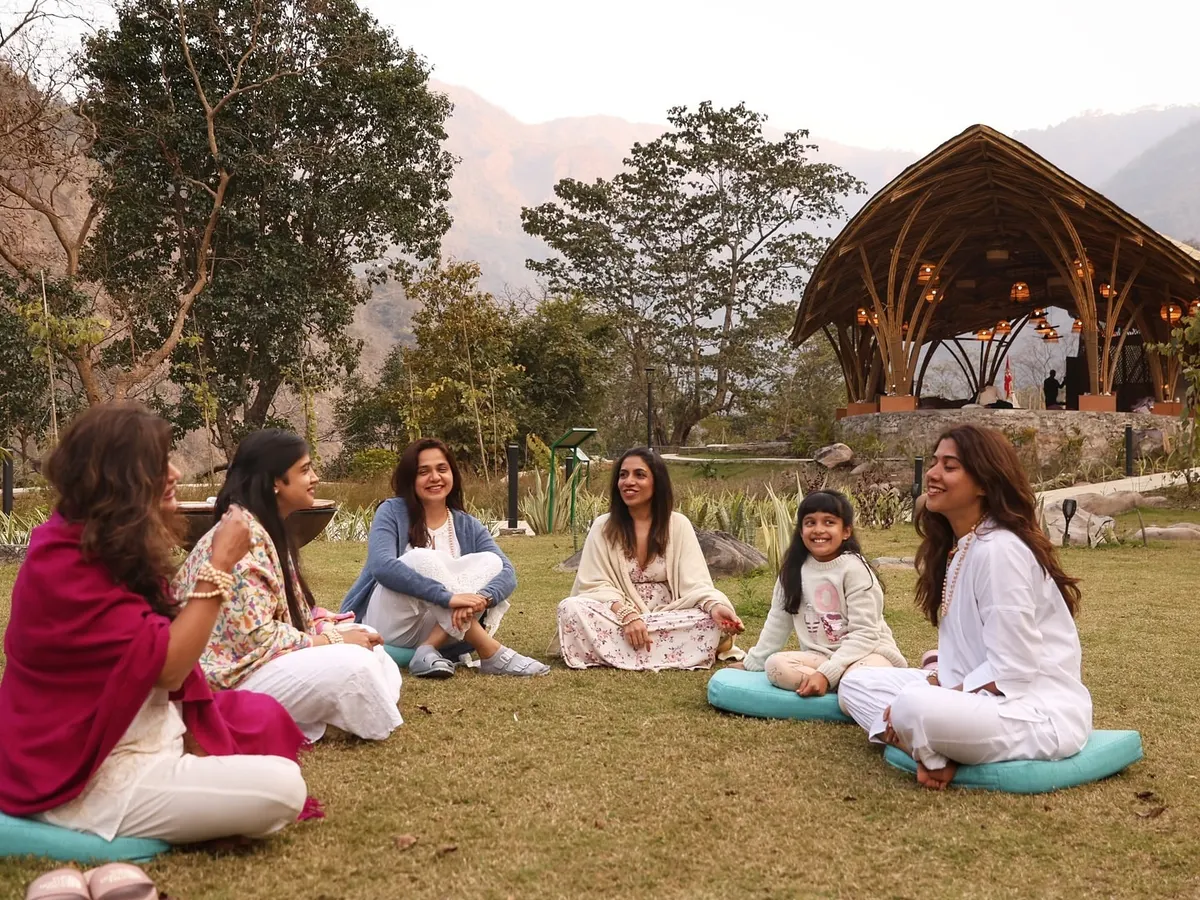 The heart of my workshops is the sangha, our community. Here are some precious moments of connection and shared joy from our last retreat in Rishikesh. It is in these circles that we find support, share our stories, and grow together.