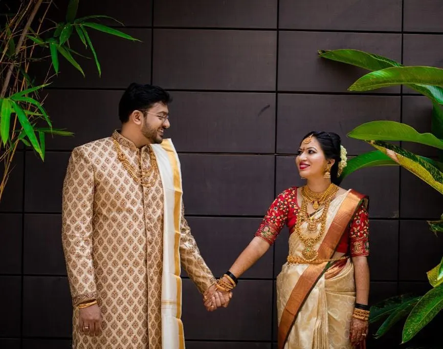 Finding a partner who you can connect with is the most important step. I focus on matching personalities and values, leading to beautiful moments like this one between Pradyumna and Pratheeksha, a couple I had the pleasure of uniting.