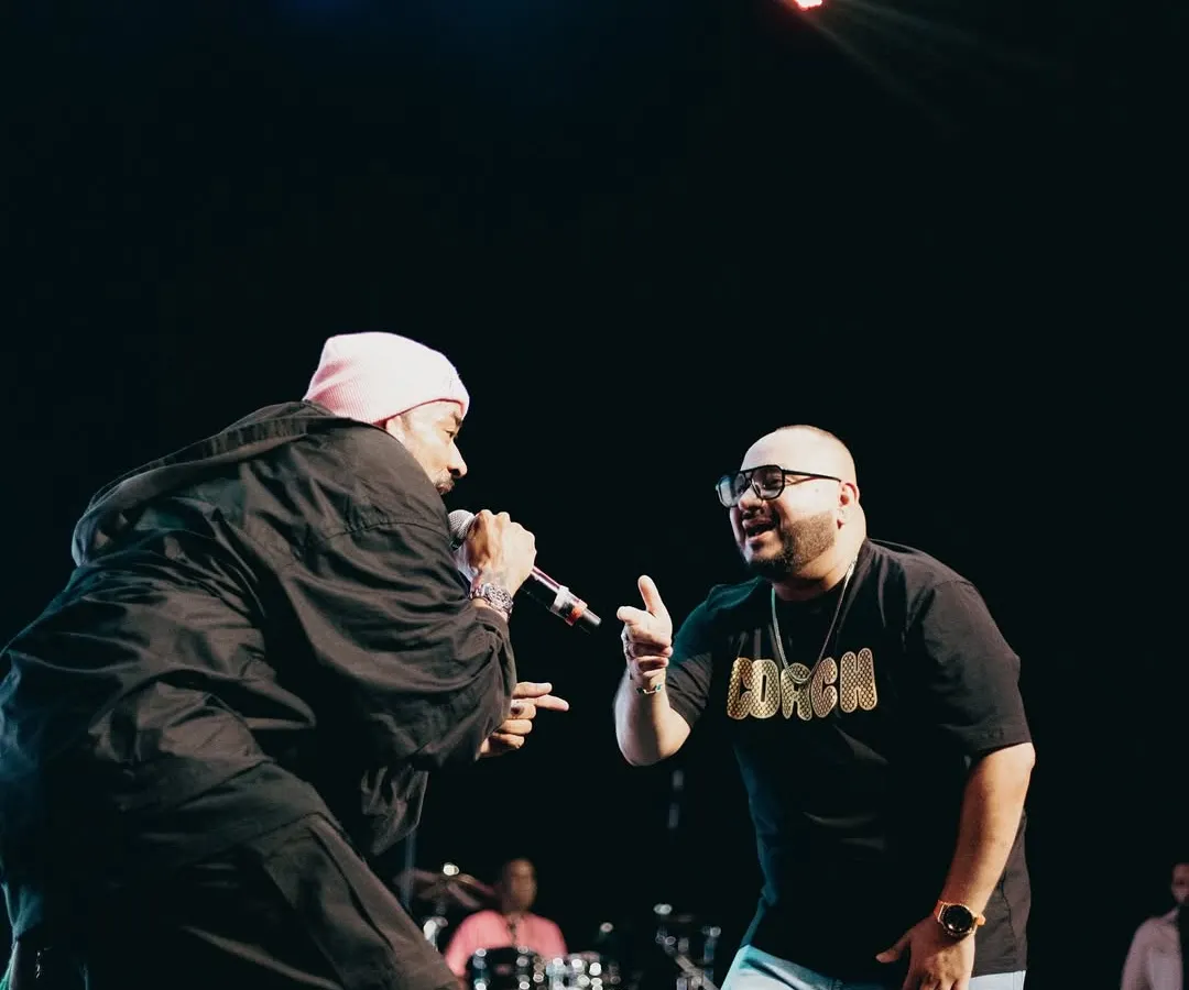 On stage in Toronto with the big brother, the legend Bohemia. It's more than just music; it's about creating iconic moments and a bond that lasts forever.