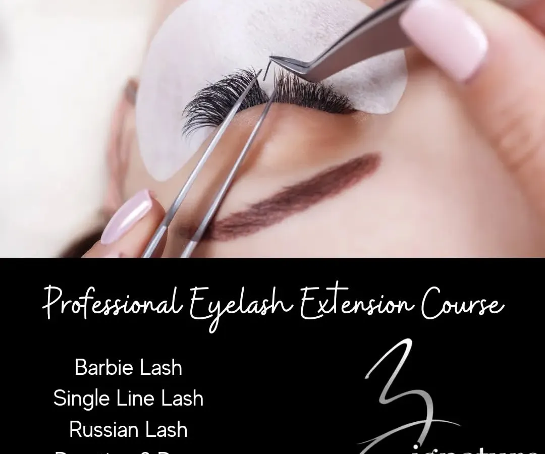 We offer a comprehensive Professional Eyelash Extension Course. This three-day intensive program covers popular and advanced techniques like Barbie Lash, Single Line, and Russian Lash application.