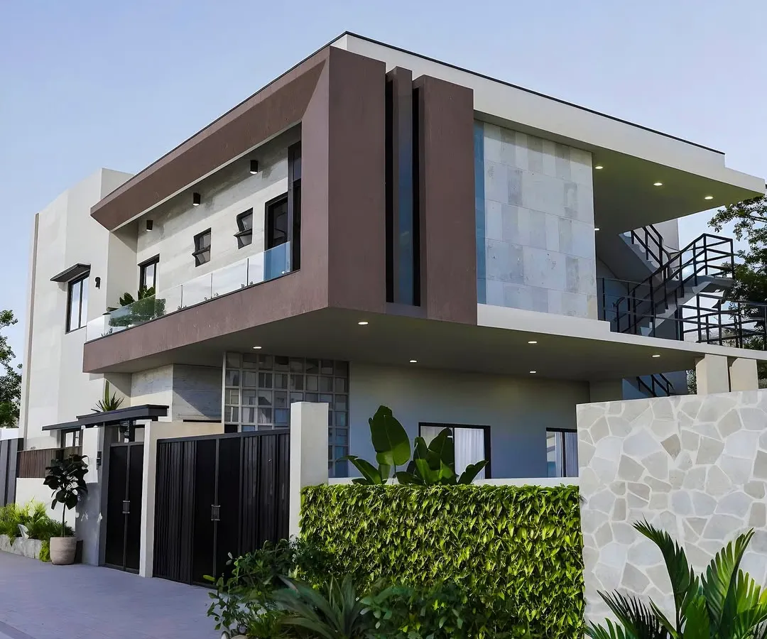 A great home starts with a great design. This 3D architectural render shows a modern residential exterior, highlighting my focus on clean lines, mixed materials, and creating impressive curb appeal.