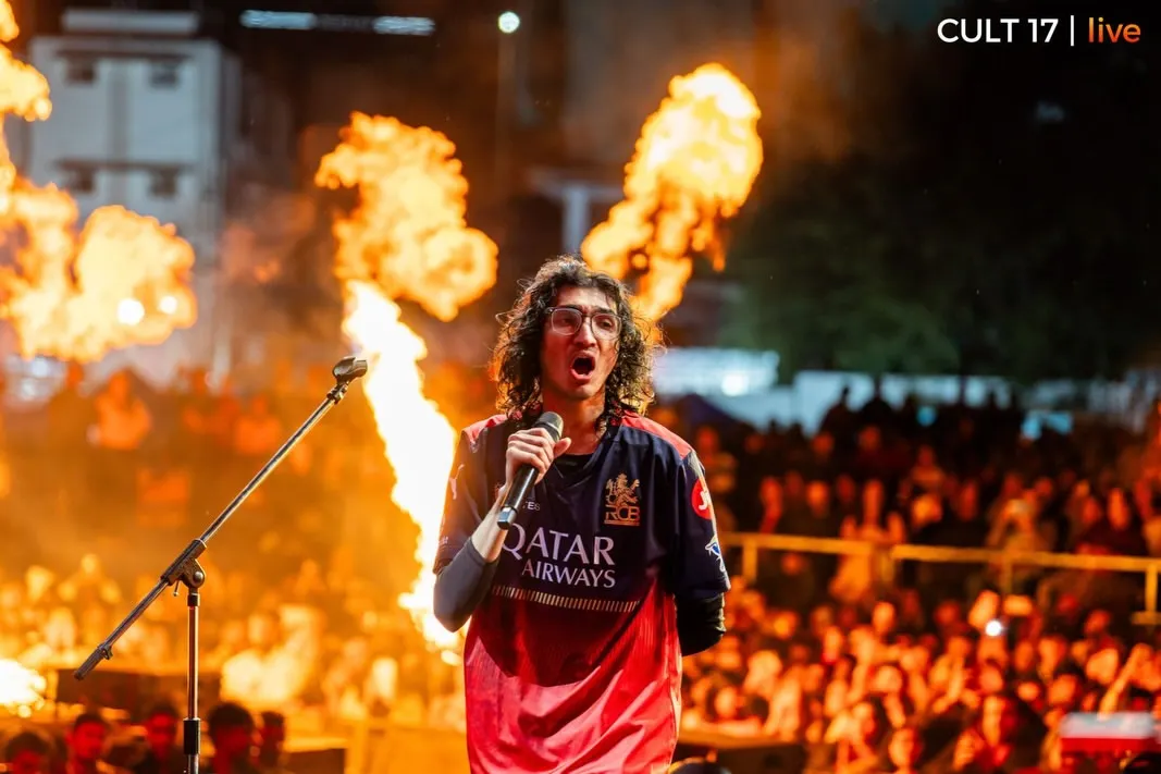 The moment when the beat drops and the pyro hits. We bring you up close with top artists like Sanjith Hegde, combining raw performance energy with spectacular fire effects for a truly unforgettable live music show.