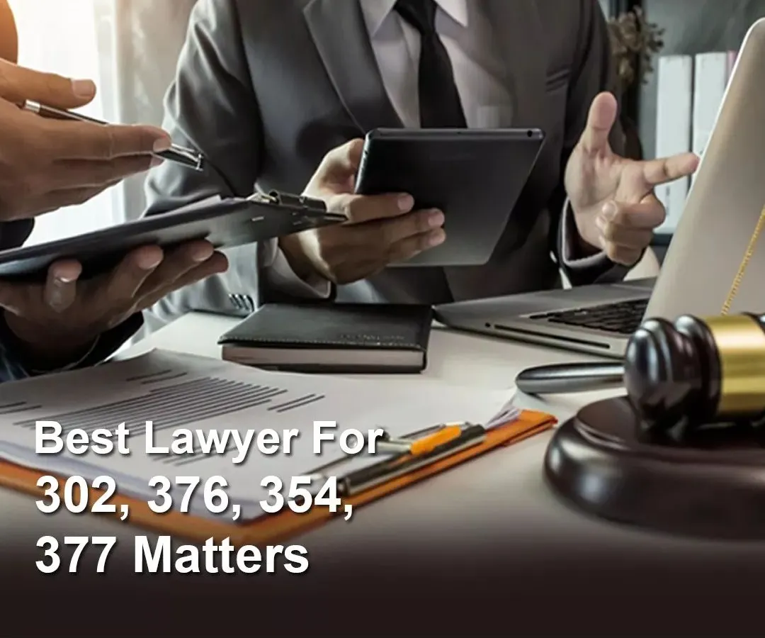 I provide focused legal defense for serious charges under the Indian Penal Code. This includes expert representation for matters involving IPC sections 302 (murder), 376 (rape), 354 (assault or criminal force to woman with intent to outrage her modesty), and 377.