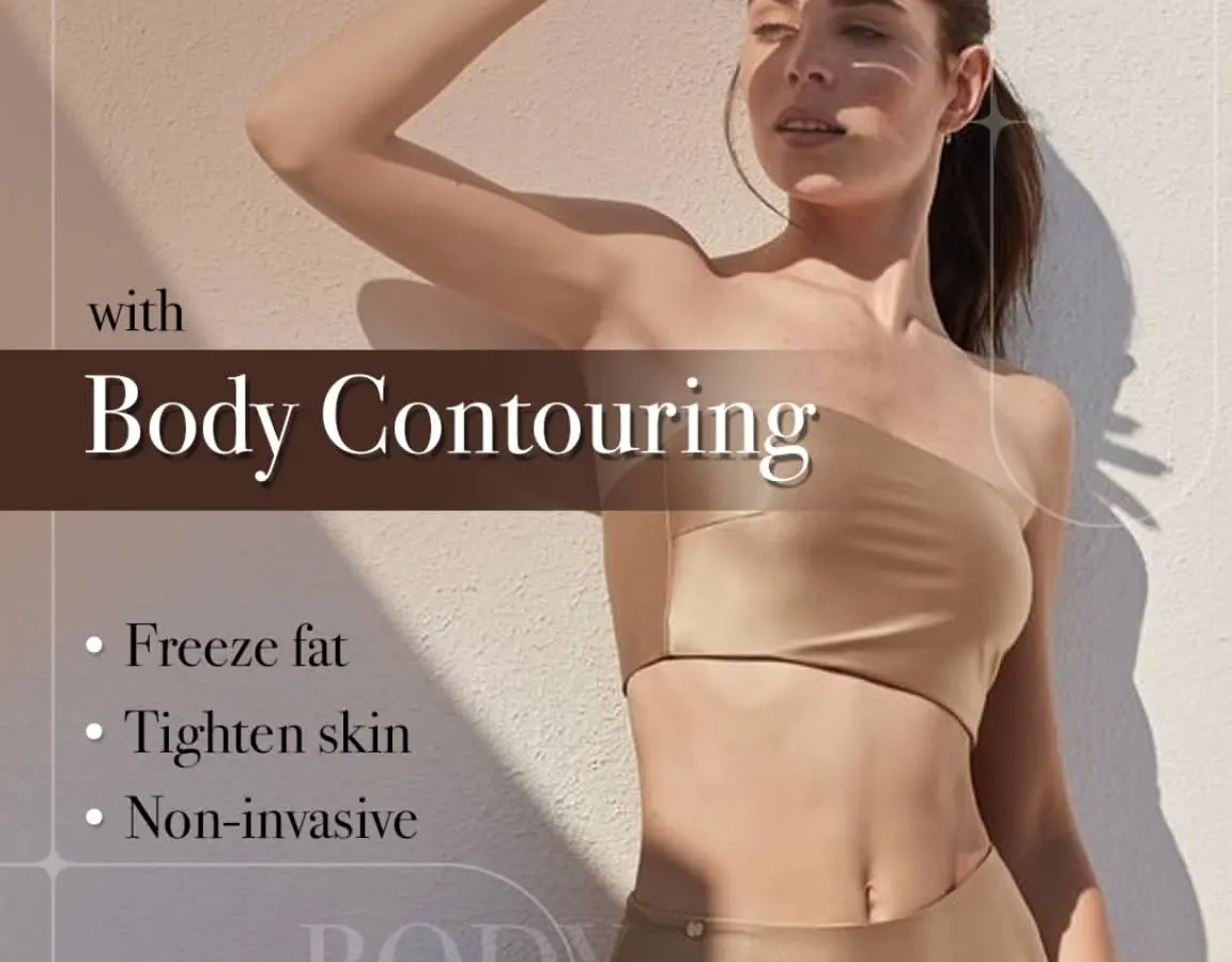 It's time to sculpt, shape, and slay. Our body contouring services are perfect for targeting the belly, thighs, arms, and neck. We use non-invasive techniques to freeze fat and tighten skin, giving you curves in all the right places without any surgery.