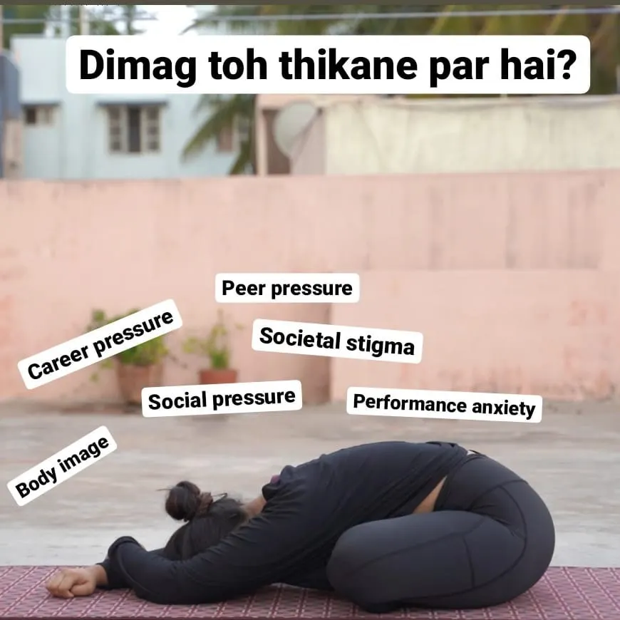 If your head is full of noise from career pressure, body image issues, or just life, you're not alone. I see yoga as a way to quiet that chaos. This is a space to lay it all down and breathe.
