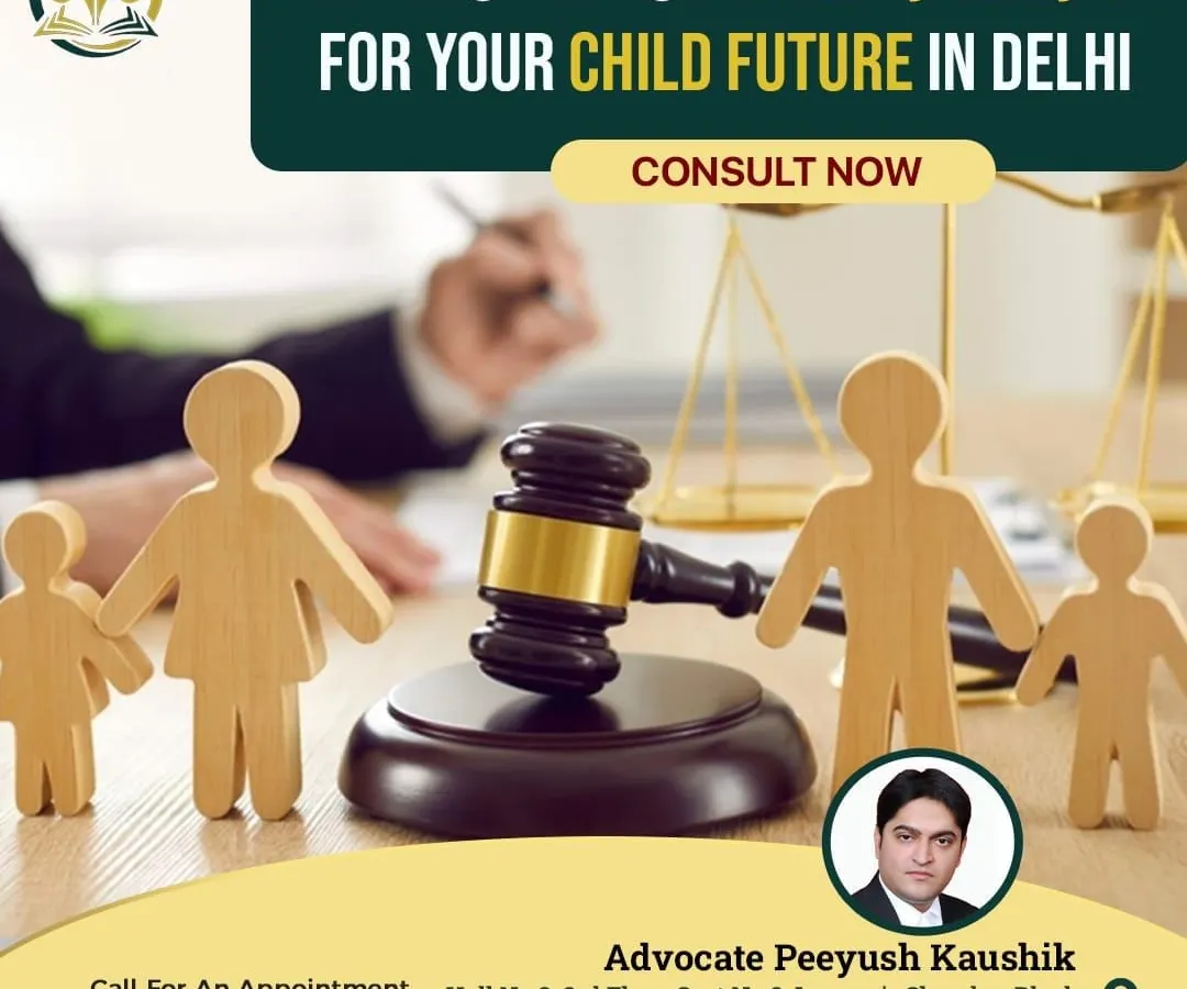 Choosing the right legal counsel is critical for your child's future. I specialize in child custody cases in Delhi, providing expert guidance to protect your child's best interests and secure a stable future for them.