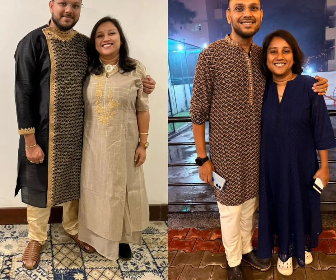 Real change isn't about quick fixes; it's about consistency, discipline, and the right guidance. We couldn't be prouder of Sourav and Sama, who have completely transformed their health over 1.5 years by embracing the CrossFit methodology with us.