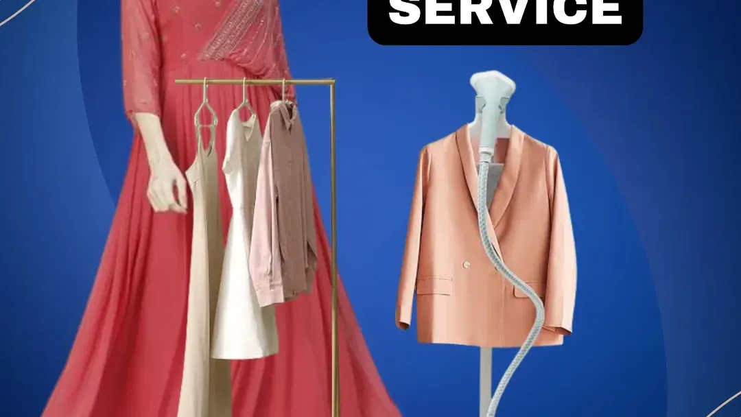 Here's a glimpse of my mobile steam ironing setup in action. I handle everything from delicate gowns and formal blazers to everyday wear, ensuring each piece is treated with the right technique for a flawless, wrinkle-free finish right at your location.