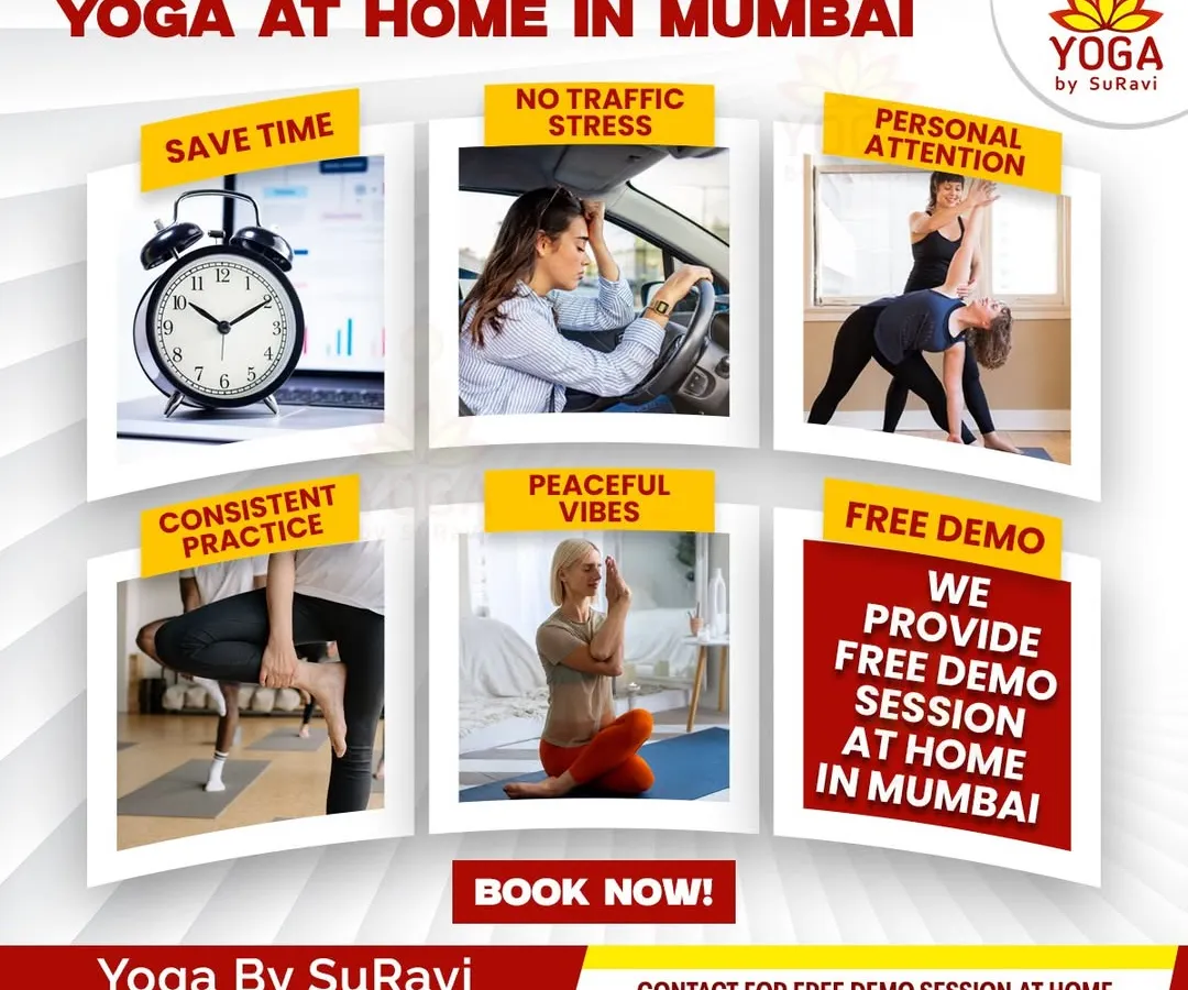 Tired of Mumbai traffic and crowded studios? We bring the complete fitness experience to you. This graphic highlights the key reasons why our at-home sessions are a game-changer for your wellness journey.