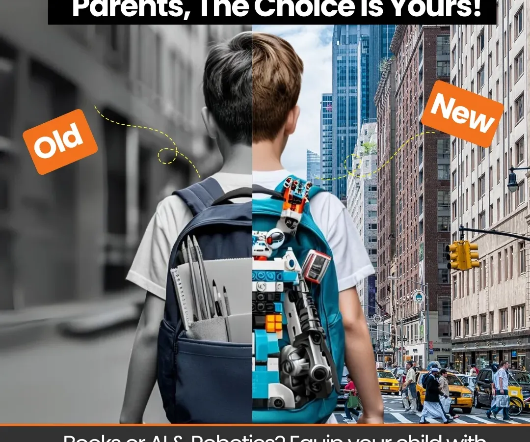 The world is changing, and education needs to change with it. We help you make the choice to equip your child with future-ready skills in AI and robotics, moving beyond traditional learning to prepare them for the careers of tomorrow.