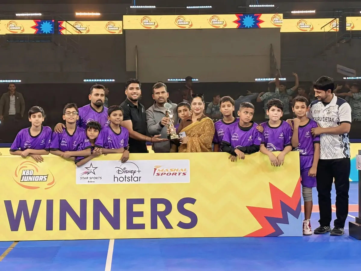 This is what we train for. Our junior team celebrating their victory at the KBD Juniors tournament, holding the championship trophy. Hard work pays off.