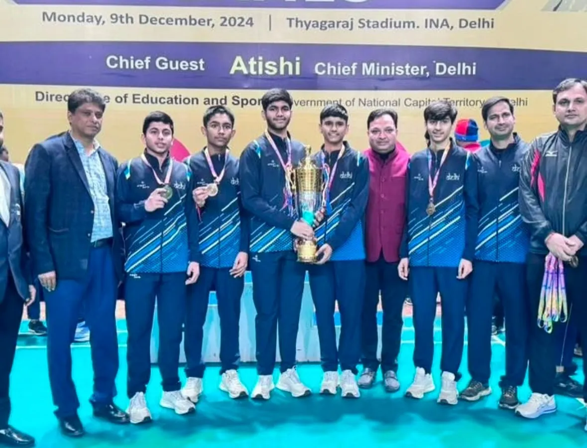 A proud moment for the academy. Our boys team clinching the trophy at the National School Games. This is what dedication and teamwork look like.