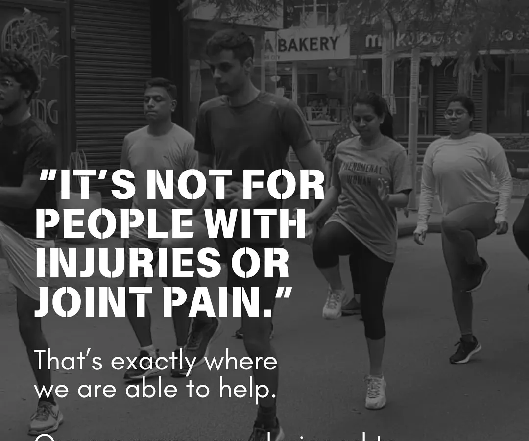 Let's clear this up right away. If you're dealing with an injury or joint pain, you are exactly who we are here to help. Our programs are specifically designed to ease you back into movement safely, with expert support every step of the way.