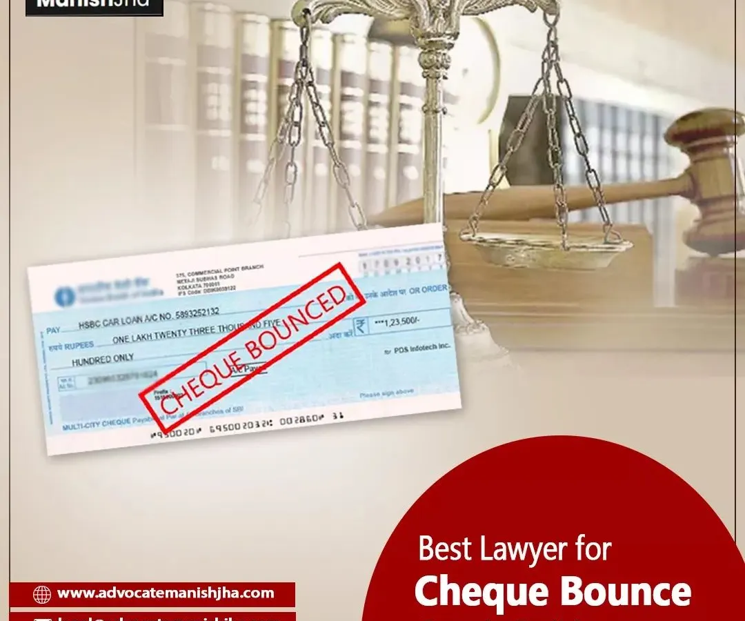 I specialize in cheque bounce cases, providing robust legal representation to recover your funds. This image shows a dishonored cheque, a common issue I help clients resolve efficiently under the Negotiable Instruments Act.