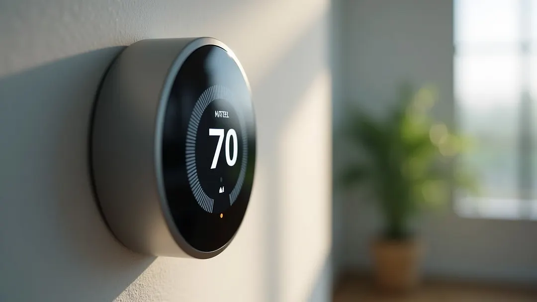 Experience automated comfort with a smart thermostat. It learns your preferences to maintain the perfect temperature and helps reduce your energy bills by optimizing heating and cooling schedules.