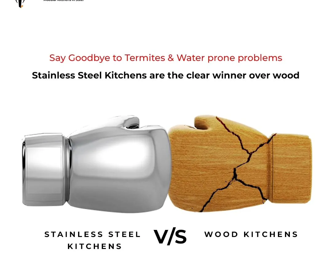 The choice is clear when you compare steel to traditional wood. My steel solutions are the definitive winner, offering a one-time investment that is 100% waterproof and termite-proof, problems that often plague wooden furniture.