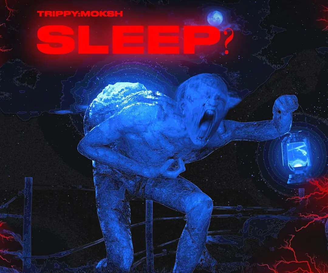 Here is the final cover artwork I designed for the musical artist Trippy Moksh's release, "SLEEP?". This is a great example of how I collaborate with artists to create a bone-chilling visual that perfectly matches the dark, smoky composition of their music.