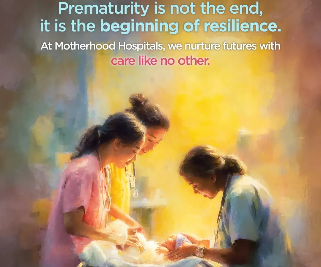 When a baby arrives sooner than expected, our care begins even sooner. This image represents our promise to our tiniest fighters. Our Level 3 NICU is a place of resilience, where our expert neonatal team uses advanced technology and compassionate methods like Kangaroo Care to nurture futures.