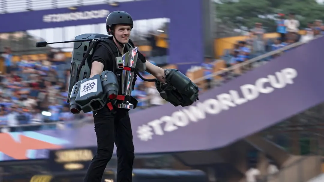 We believe in creating moments that defy expectations. For the ICC Men’s T20 World Cup, we executed a jaw-dropping trophy entry using a jetpack, a feat of technical coordination and creative planning that left the audience in awe.