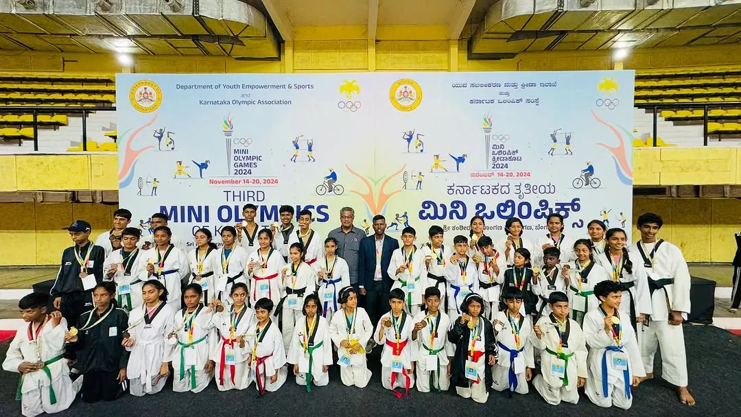 This is Team KTA celebrating a massive victory at the 3rd Mini Olympics in Karnataka. We are incredibly proud that our students secured 6 gold medals, contributing to Bengaluru Urban's first-place finish. Our academy's success is a team effort.