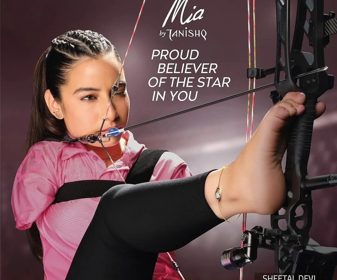 It was an absolute honor to be part of the styling team for this Mia by Tanishq campaign featuring the incredible para-athlete Sheetal Devi. The goal was to create a look that was both functional for her sport and elegant enough to highlight the jewelry, telling a story of strength and grace.