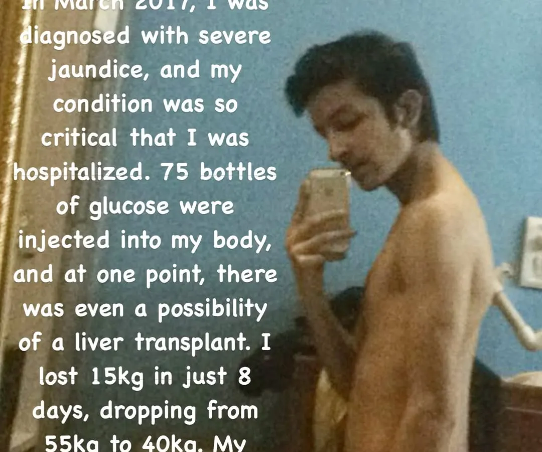 This was me in 2017 at my lowest point, dropping to 40kg after a severe illness. I know what it feels like to be weak and have to fight your way back. This experience is why I became a trainer, I get the struggle because I’ve lived it.
