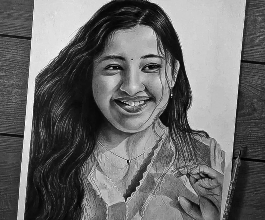 A completed commission piece that captures a joyful expression. My goal is to teach you how to create portraits that feel alive and full of emotion.
