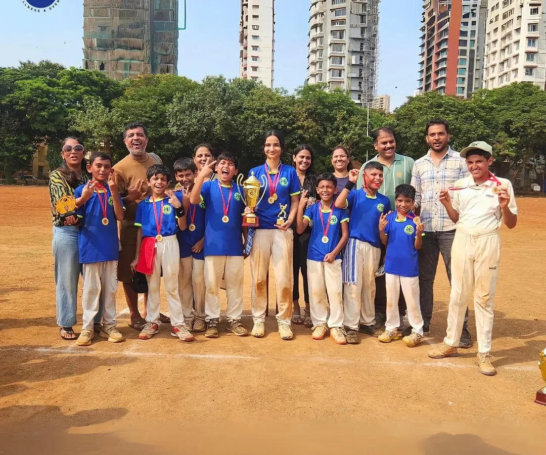 The joy of victory is a shared experience. Here, our young champions, both boys and girls, celebrate their hard-earned success together, lifting a trophy that symbolizes their teamwork and dedication.