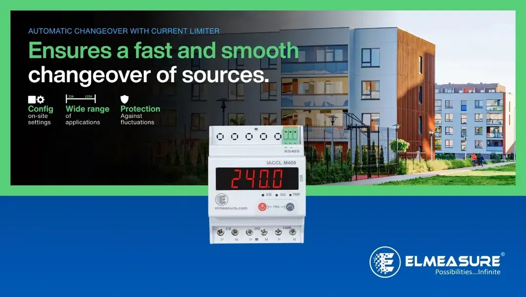 For homes, villas, and offices, our Automatic Changeover with Current Limiter (ACCL) makes power cuts a thing of the past. It automatically switches between mains and generator power while protecting your appliances from voltage fluctuations.