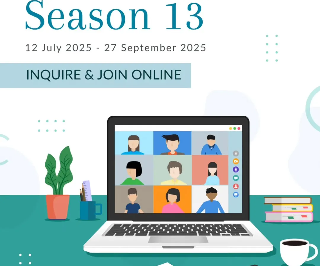 We are thrilled to announce our upcoming season. This 12-week, fully online program is designed to fit into your life, wherever you are. If you have a story to tell and are ready to do the work, this is your call to begin.