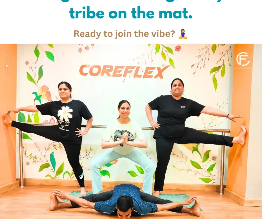 This is what our community is all about: lifting each other up, literally. Partner yoga is a fantastic way to build trust, improve balance, and share a few laughs. Your mat is waiting, are you coming?