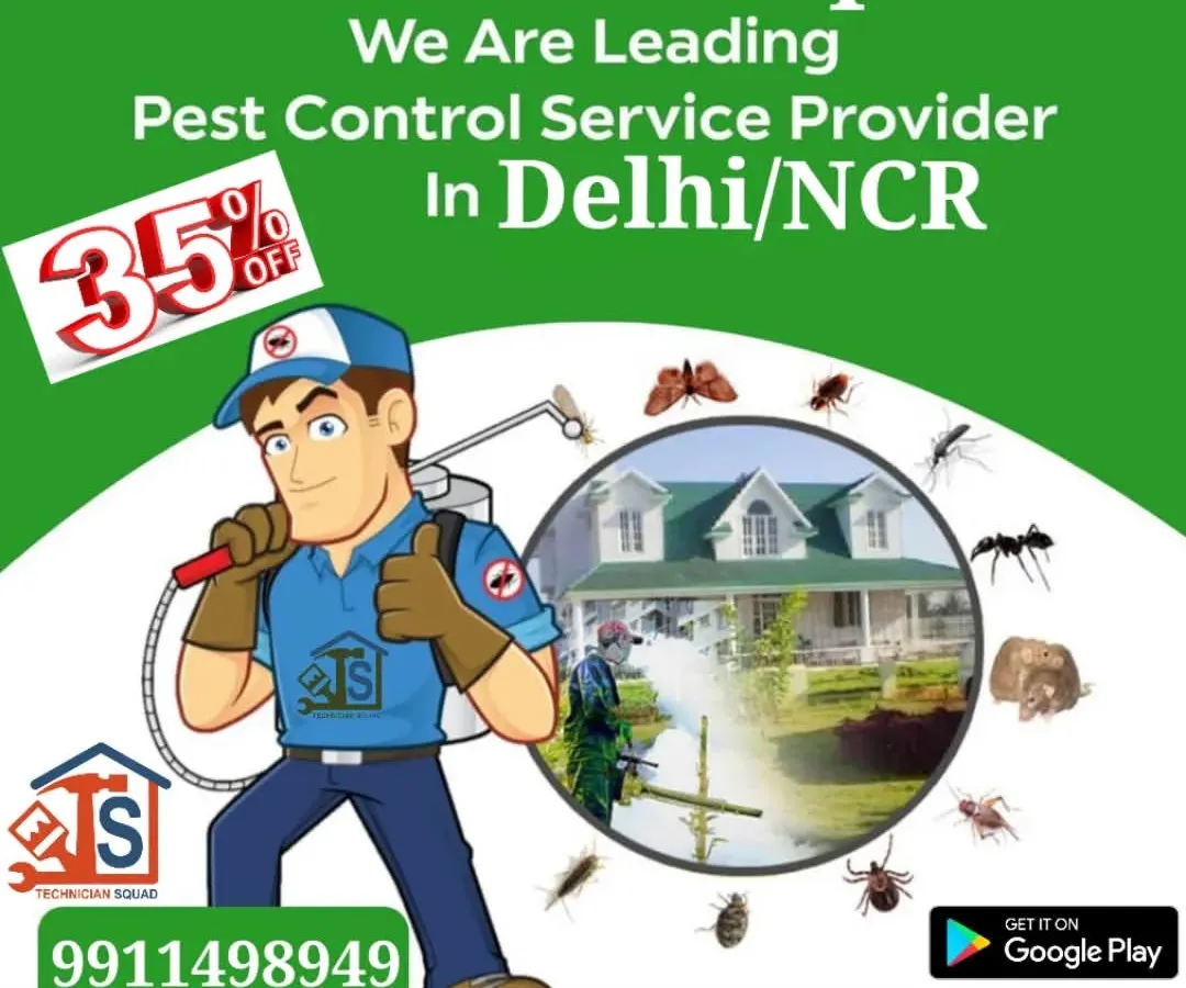 As a leading pest control provider in Delhi and NCR, we handle all common household pests. We are equipped to tackle everything from termites and cockroaches to ants and rats, ensuring your home is completely protected. Ask about our special offers to get started with a pest-free environment.