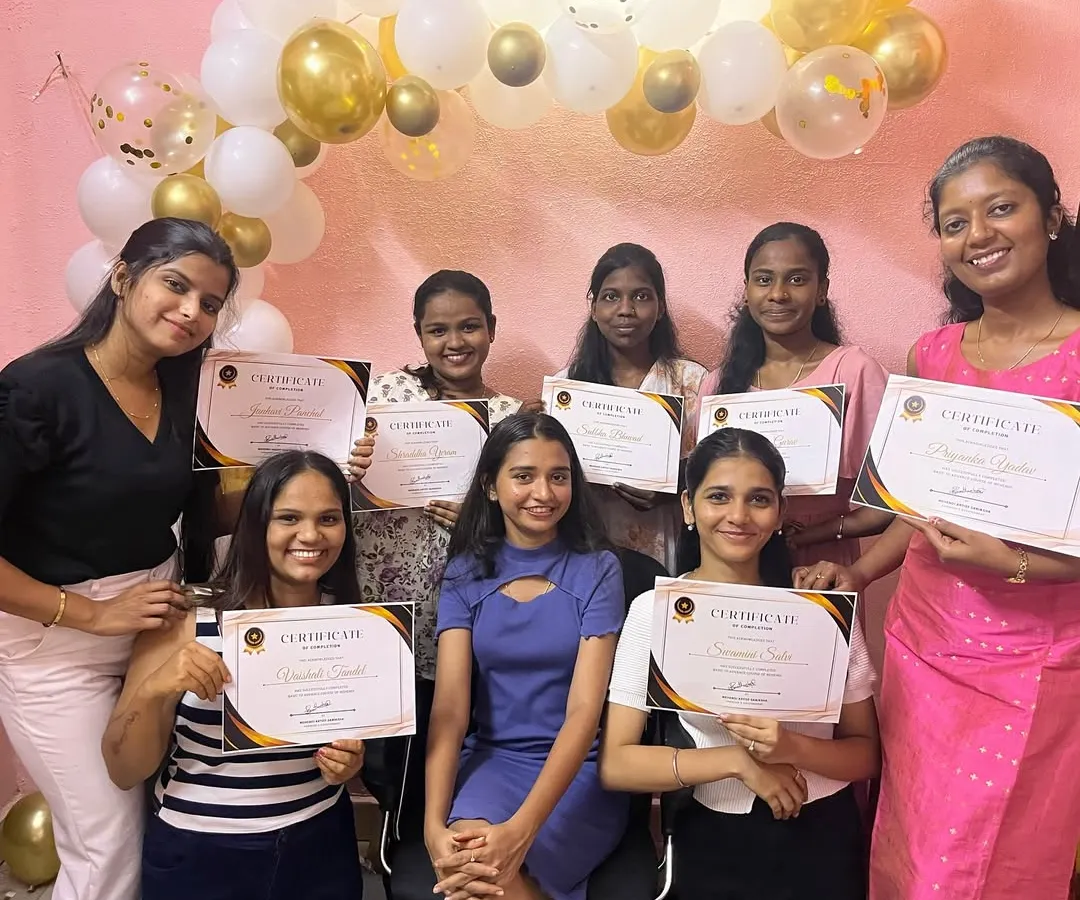 The best moment: celebrating with my certified students at the end of a batch. I keep my classes small at my Santacruz studio to ensure everyone gets the guidance they need to succeed and feel this proud of their new skills.