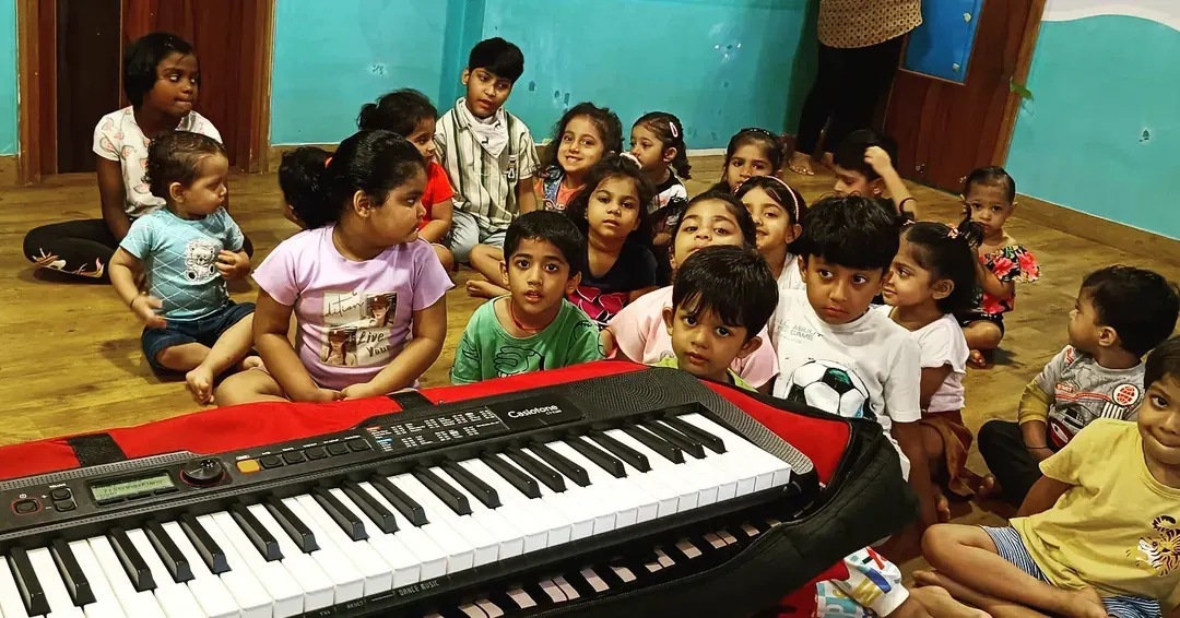 A room full of curious minds is a room full of future musicians. In our group classes, kids don't just learn notes; they learn to listen, share, and grow together in a fun, supportive environment.