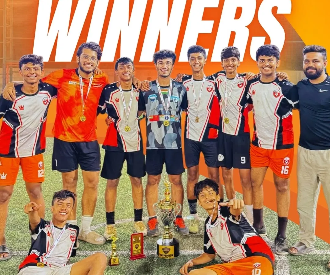 CHAMPIONS PLAY HERE. This is what domination looks like. Our U17 squad with the trophy, proving that our grind, hustle, and Viking spirit delivers results.