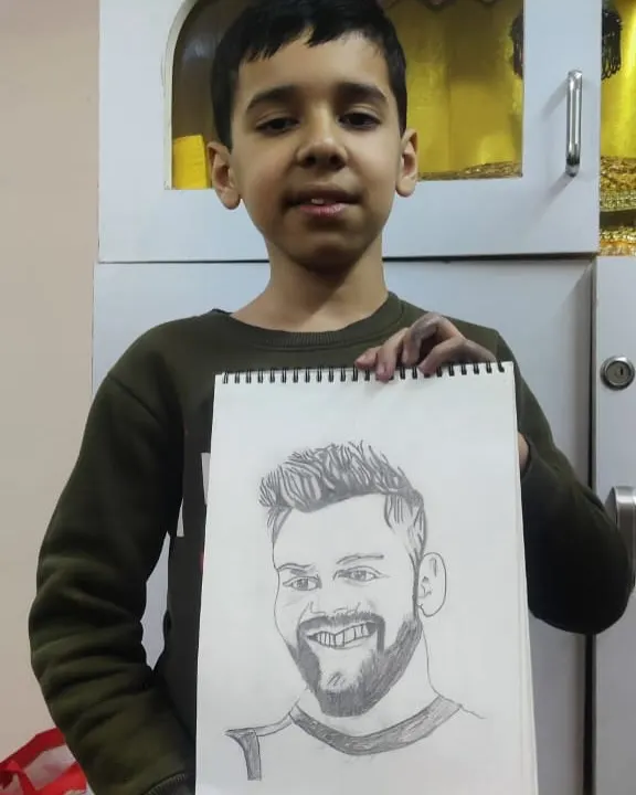 We also dive into more advanced techniques like portrait sketching. I guide students step-by-step to help them capture likeness and expression, building their confidence with every pencil stroke.