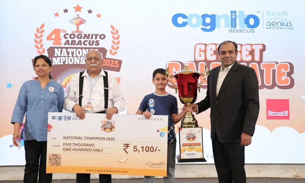 Meet our National Champion. This is the moment of pride we work towards, where a student's dedication is rewarded with a trophy and recognition. Our program is designed to build champions in math and in life.