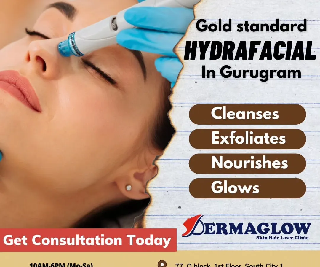 Here you can see a client comfortably receiving our gold-standard HydraFacial. The device gently cleanses and exfoliates the skin while infusing it with nourishing serums. It's a non-invasive treatment perfect for achieving an immediate, healthy glow.