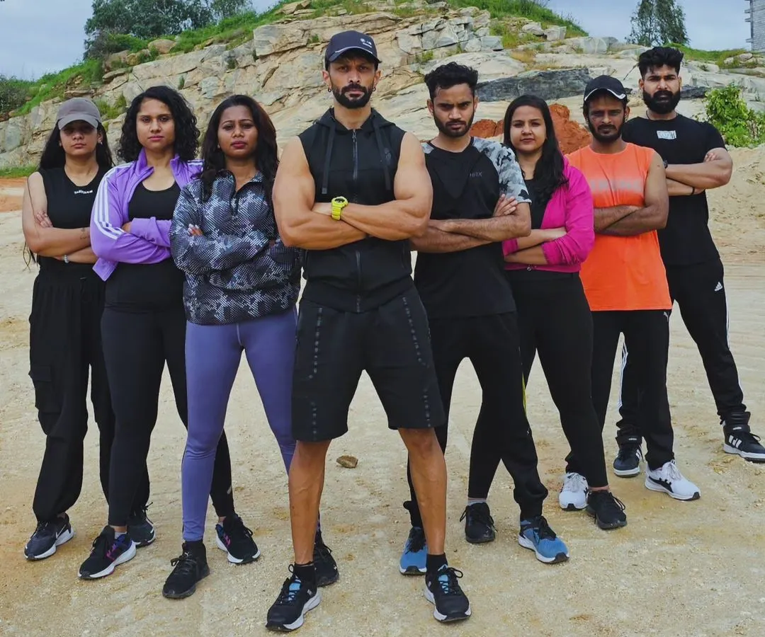This is our Strong Nation squad. We take our workouts seriously but always have each other's backs. This shot was taken after an intense outdoor HIIT session in Bangalore.
