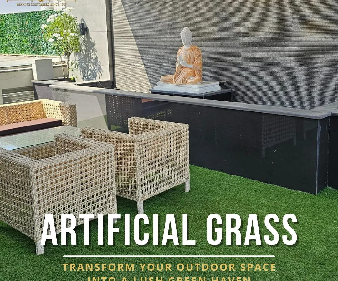 I transformed this client's terrace into a peaceful green sanctuary. The artificial grass provides a soft, natural-looking base that is perfect for relaxing. It's completely waterproof and requires zero maintenance, so you can enjoy a perfect lawn all year round.