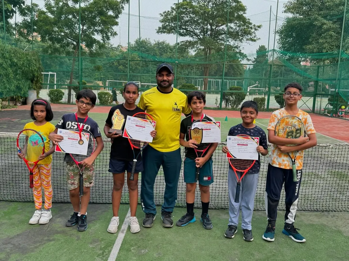 This is what all the hard work is for. I'm incredibly proud of my young champions from the DDA Tennis Tournament. Each certificate and trophy represents hours of sweat, dedication, and a refusal to give up.