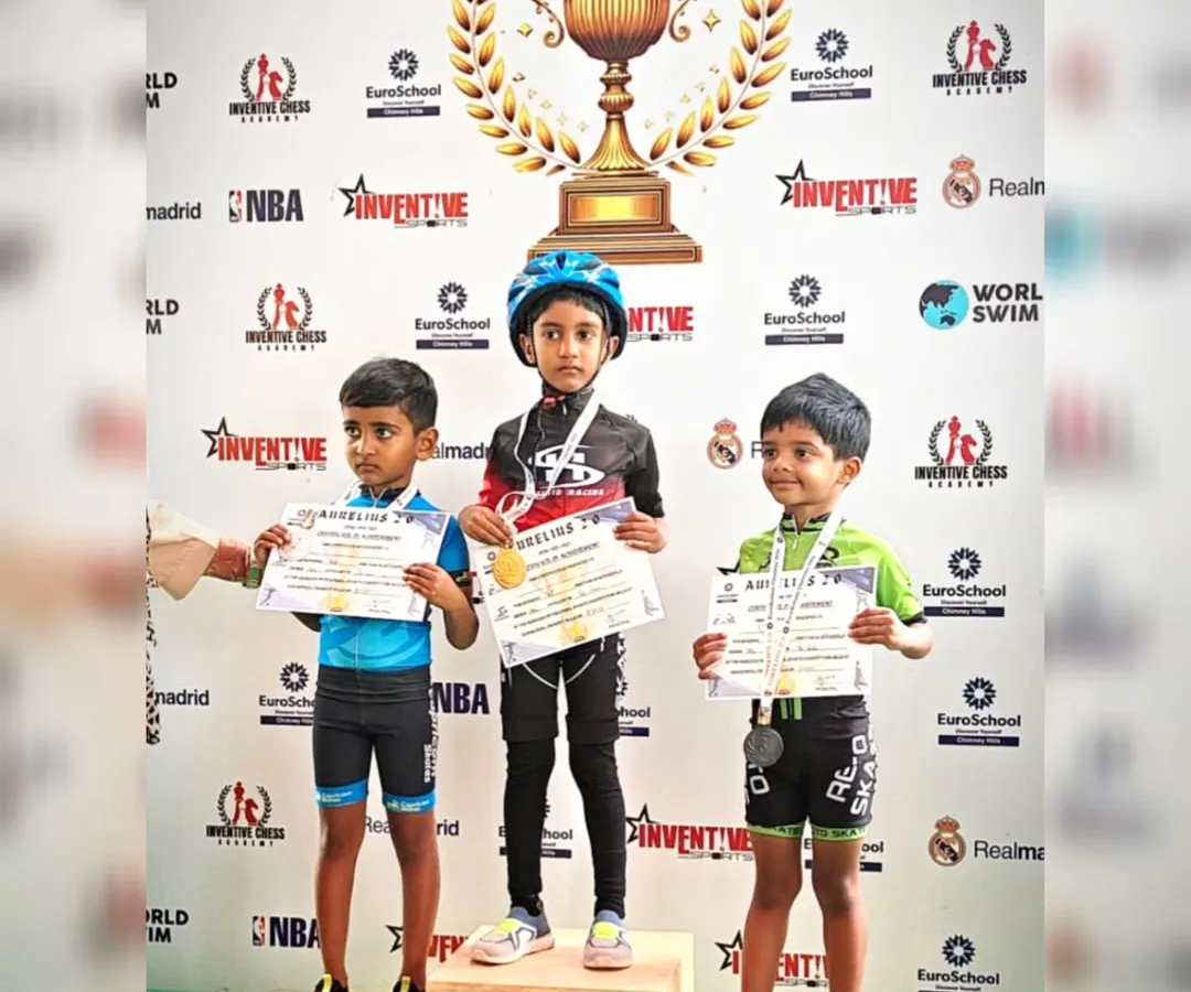 A proud moment for us as our skaters sweep the podium. This is a testament to their dedication and the high-quality competitive training we provide for inter-school skating events.
