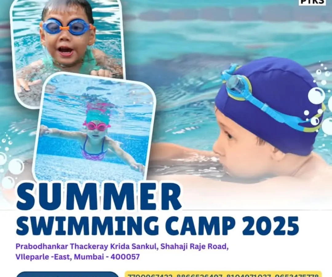 Our 2025 Summer Swimming Camp is the perfect way for kids and adults to build water confidence and learn essential skills. This poster highlights the fun, friendly environment we create for new swimmers. Enroll now to book your spot.
