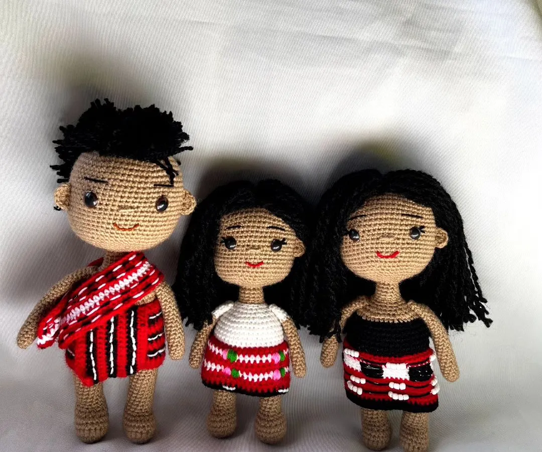 I am proud of my Tangkhul Naga roots, and I pour that pride into creating these dolls dressed in our traditional attire. Each one is a small piece of Northeast Indian culture, made with care in Manipur.