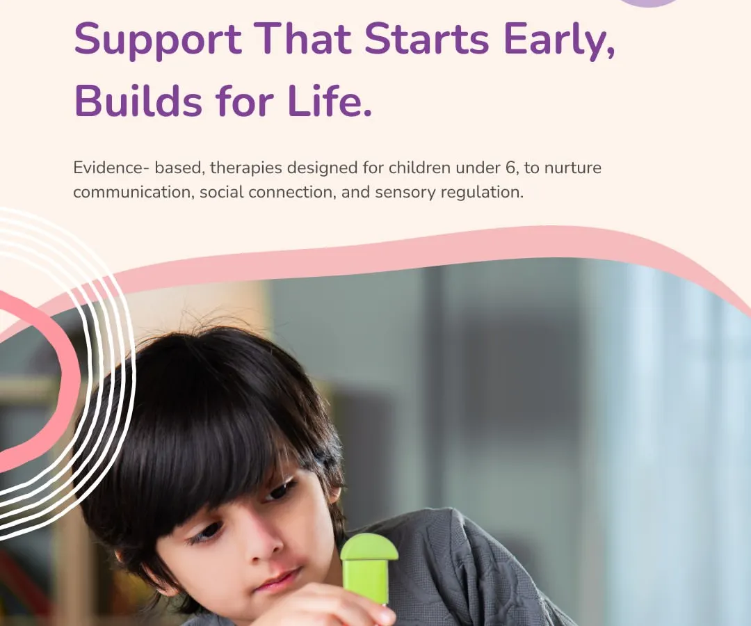 Our Early Intervention Centre offers evidence based therapies for children under six. We focus on nurturing communication, building social connection, and supporting sensory regulation to give your child a strong foundation for life.