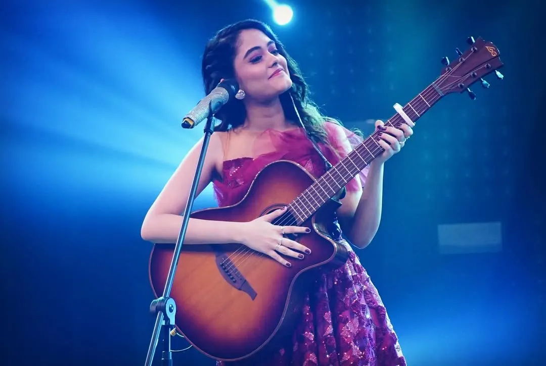 Performing live on stage is one of my favorite things in the world. This was a moment from my Sa Re Ga Ma Pa journey where I felt completely connected to the music, a feeling I pour into every custom anniversary or birthday song.